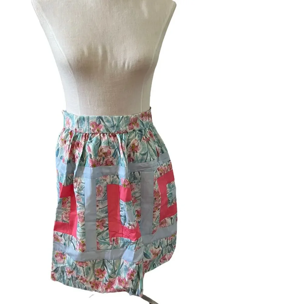 Vintage blue pink